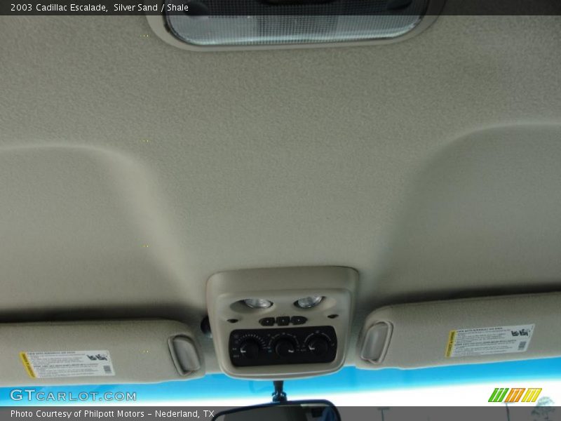 Silver Sand / Shale 2003 Cadillac Escalade
