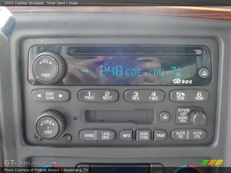 Silver Sand / Shale 2003 Cadillac Escalade