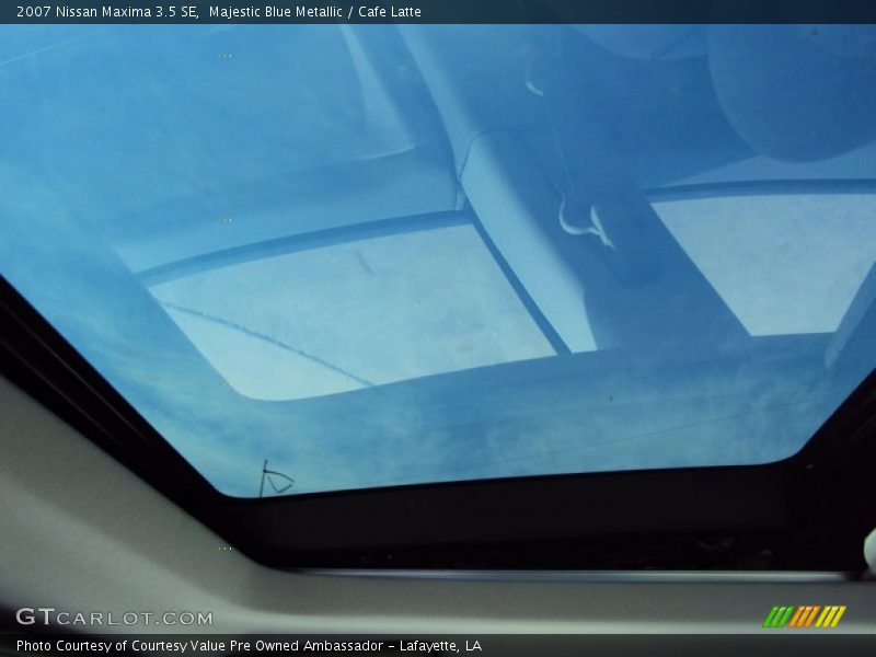 Majestic Blue Metallic / Cafe Latte 2007 Nissan Maxima 3.5 SE