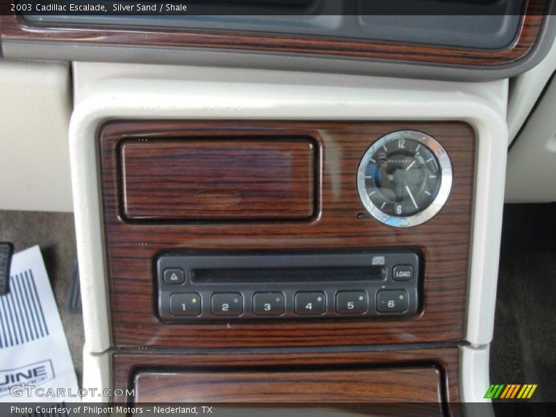Silver Sand / Shale 2003 Cadillac Escalade
