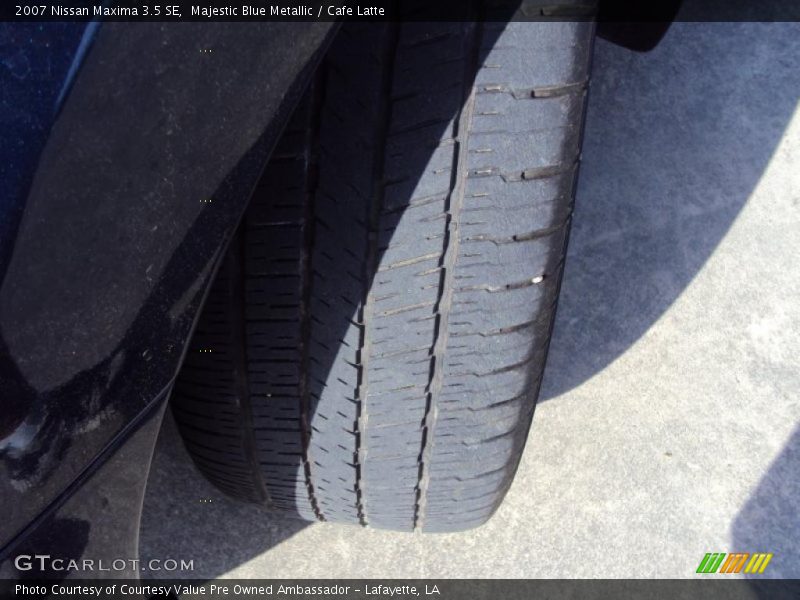 Majestic Blue Metallic / Cafe Latte 2007 Nissan Maxima 3.5 SE
