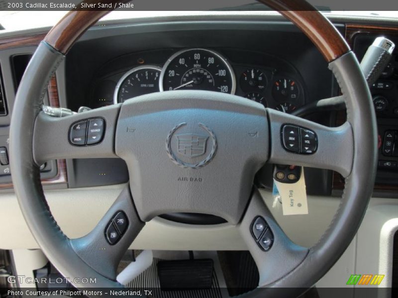 Silver Sand / Shale 2003 Cadillac Escalade