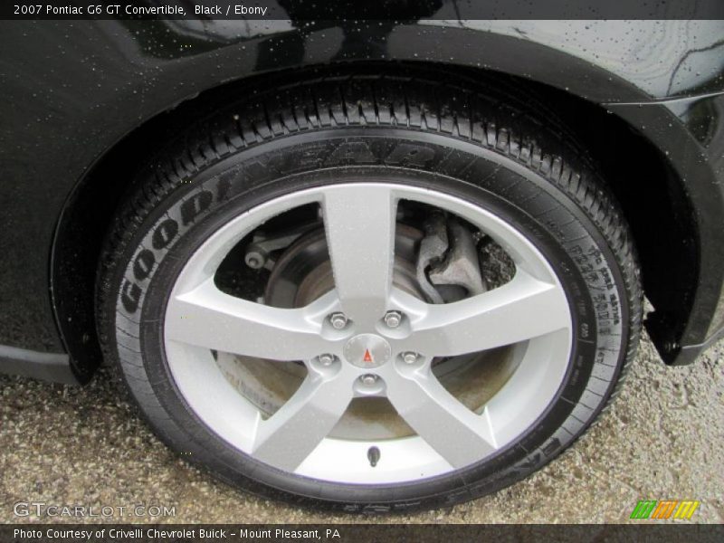 Black / Ebony 2007 Pontiac G6 GT Convertible