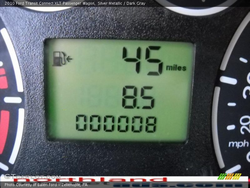 Silver Metallic / Dark Gray 2010 Ford Transit Connect XLT Passenger Wagon