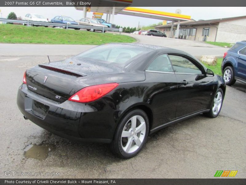 Black / Ebony 2007 Pontiac G6 GT Convertible