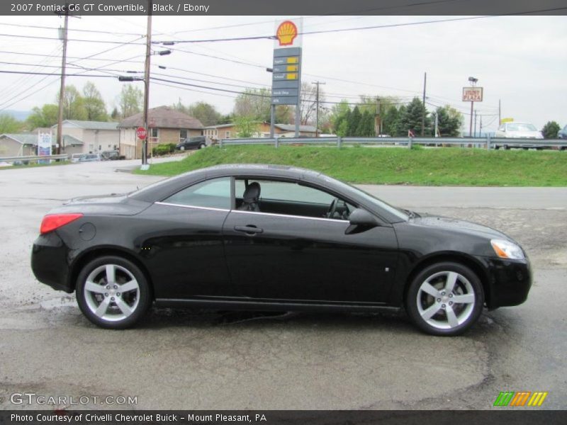 Black / Ebony 2007 Pontiac G6 GT Convertible