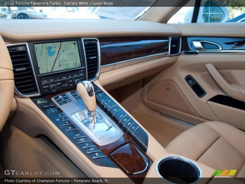 Carrara White / Luxor Beige 2010 Porsche Panamera Turbo