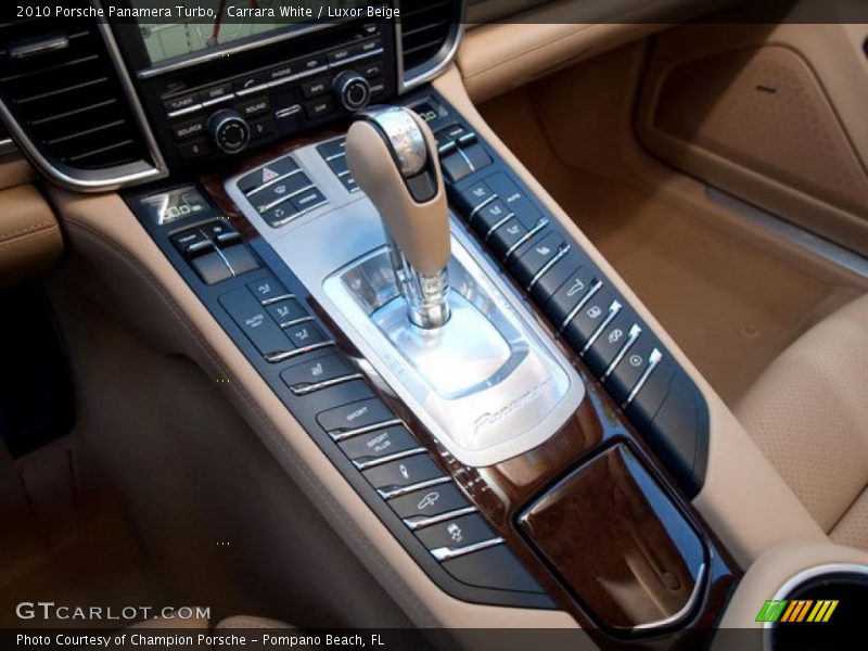 Carrara White / Luxor Beige 2010 Porsche Panamera Turbo