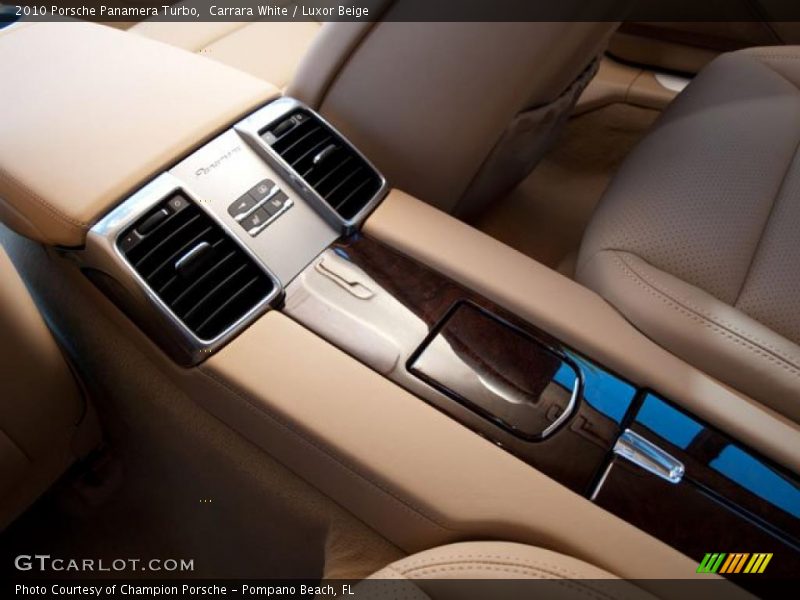 Carrara White / Luxor Beige 2010 Porsche Panamera Turbo