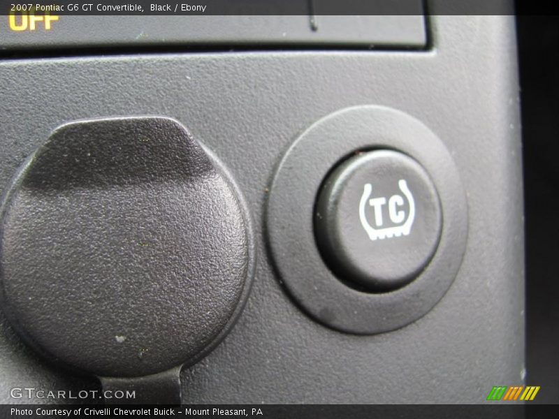 Black / Ebony 2007 Pontiac G6 GT Convertible