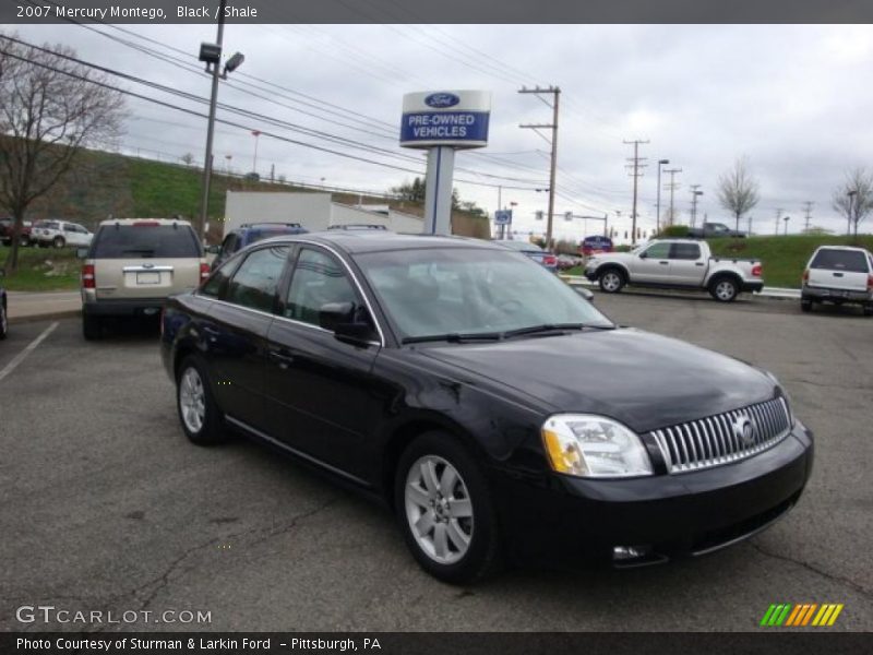 Black / Shale 2007 Mercury Montego