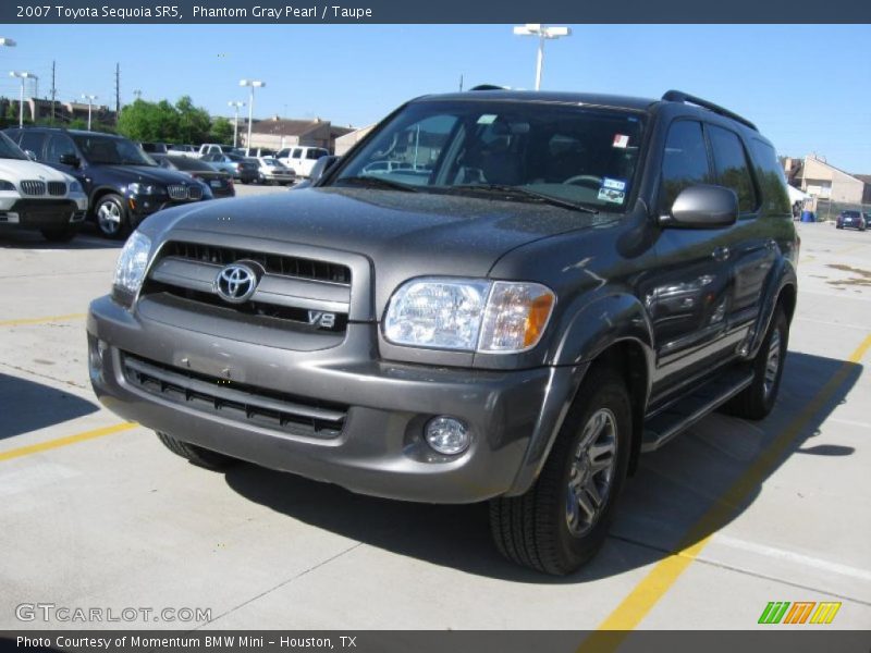 Phantom Gray Pearl / Taupe 2007 Toyota Sequoia SR5