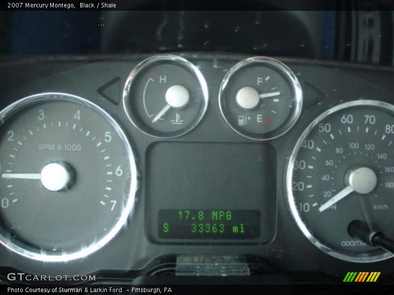Black / Shale 2007 Mercury Montego
