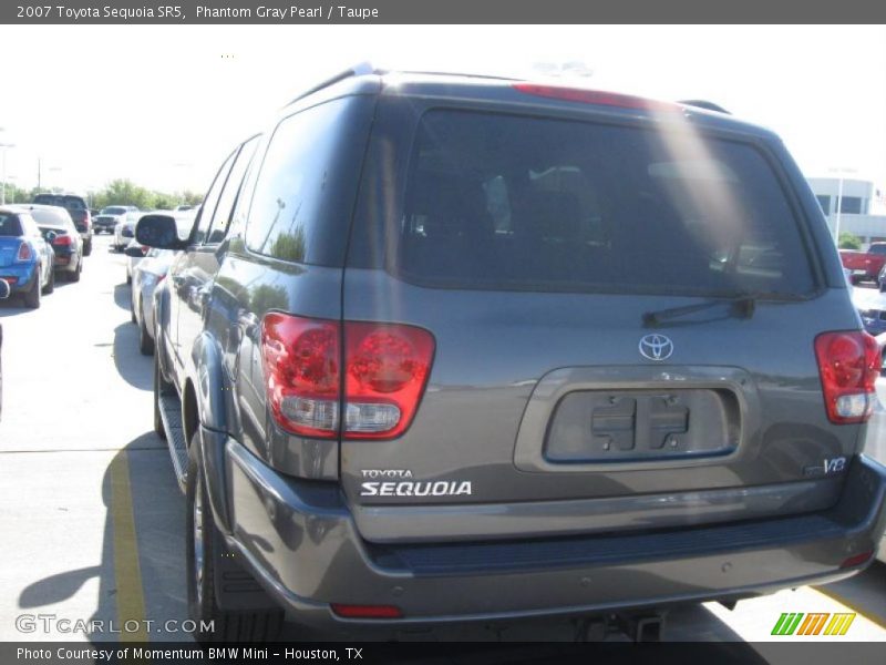 Phantom Gray Pearl / Taupe 2007 Toyota Sequoia SR5