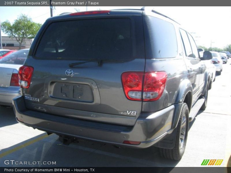 Phantom Gray Pearl / Taupe 2007 Toyota Sequoia SR5