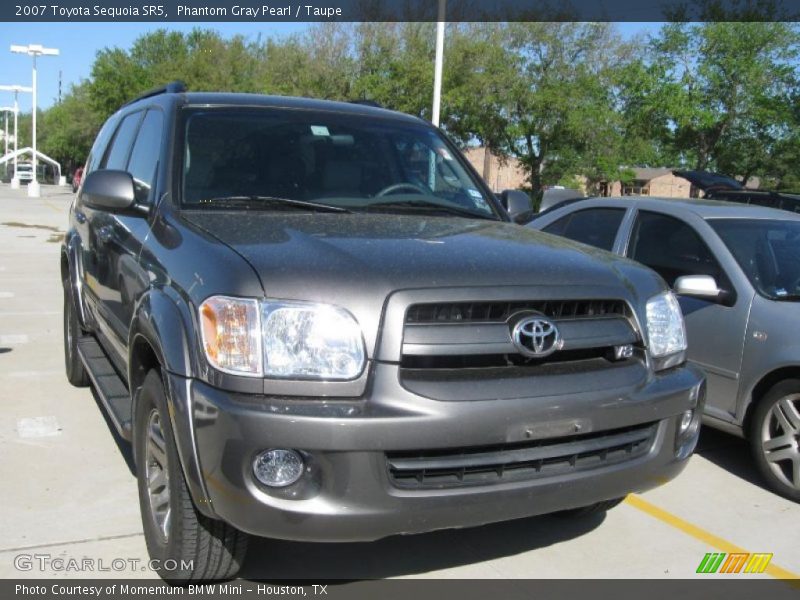 Phantom Gray Pearl / Taupe 2007 Toyota Sequoia SR5
