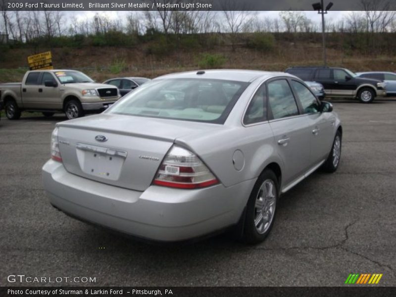 Brilliant Silver Metallic / Medium Light Stone 2009 Ford Taurus Limited