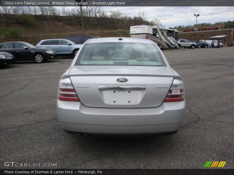 Brilliant Silver Metallic / Medium Light Stone 2009 Ford Taurus Limited