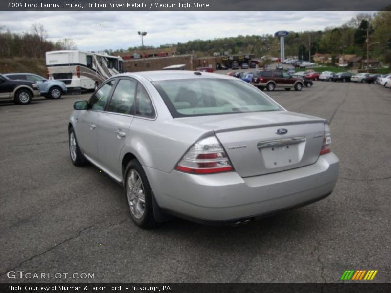 Brilliant Silver Metallic / Medium Light Stone 2009 Ford Taurus Limited