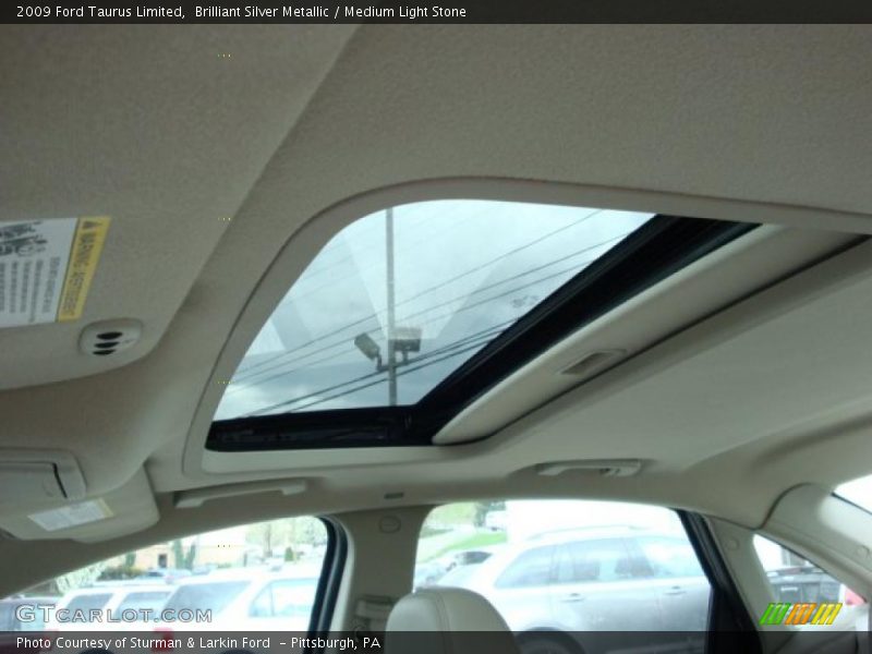 Brilliant Silver Metallic / Medium Light Stone 2009 Ford Taurus Limited