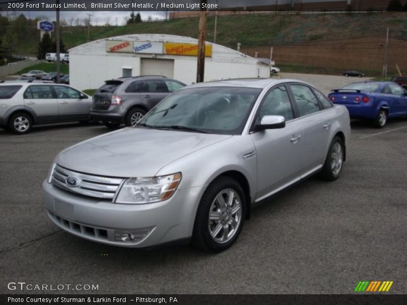 Brilliant Silver Metallic / Medium Light Stone 2009 Ford Taurus Limited
