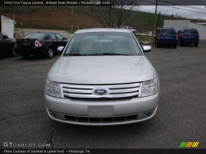 Brilliant Silver Metallic / Medium Light Stone 2009 Ford Taurus Limited