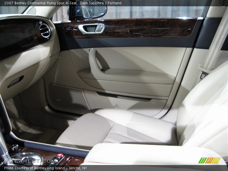 Dark Sapphire / Portland 2007 Bentley Continental Flying Spur 4-Seat