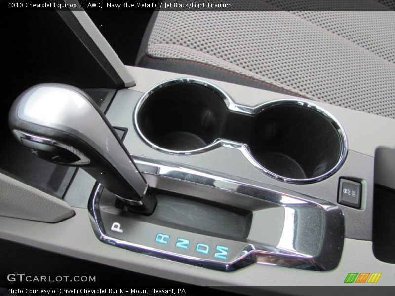 Navy Blue Metallic / Jet Black/Light Titanium 2010 Chevrolet Equinox LT AWD