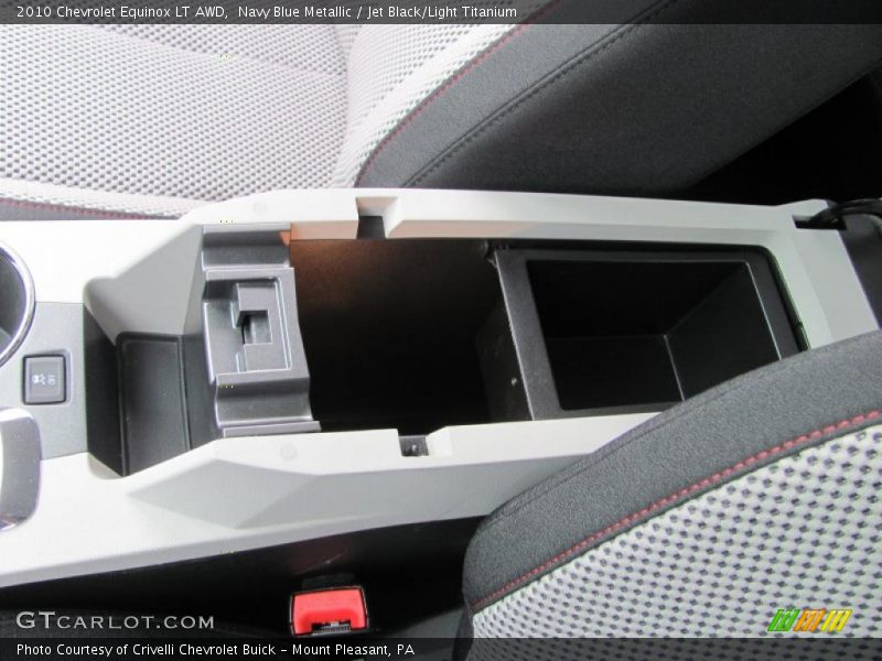 Navy Blue Metallic / Jet Black/Light Titanium 2010 Chevrolet Equinox LT AWD