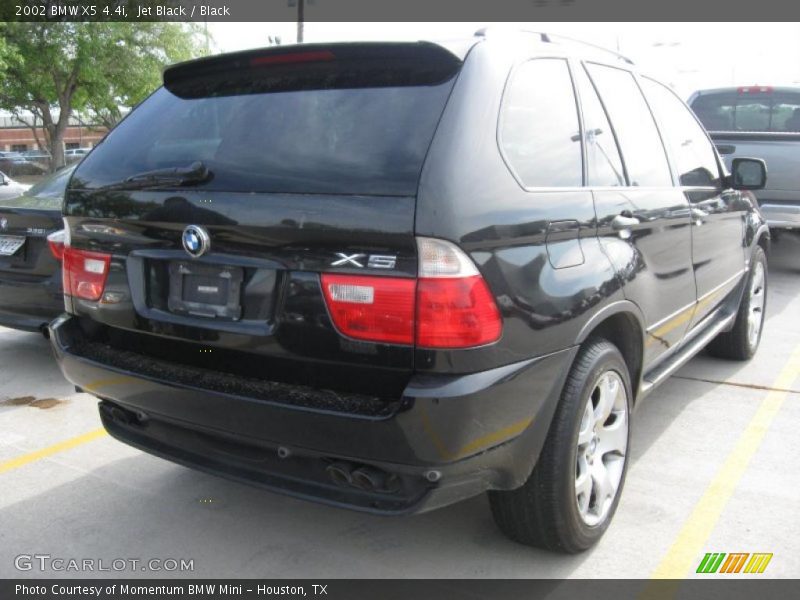 Jet Black / Black 2002 BMW X5 4.4i