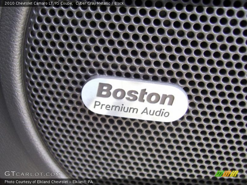 Cyber Gray Metallic / Black 2010 Chevrolet Camaro LT/RS Coupe