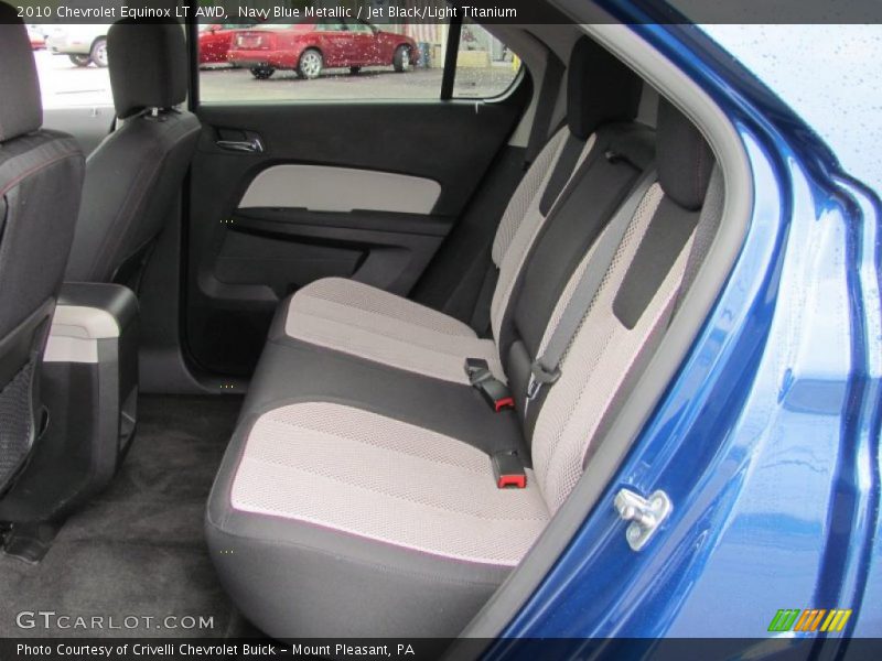 Navy Blue Metallic / Jet Black/Light Titanium 2010 Chevrolet Equinox LT AWD