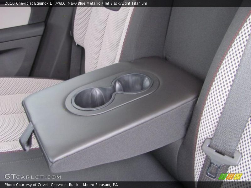 Navy Blue Metallic / Jet Black/Light Titanium 2010 Chevrolet Equinox LT AWD