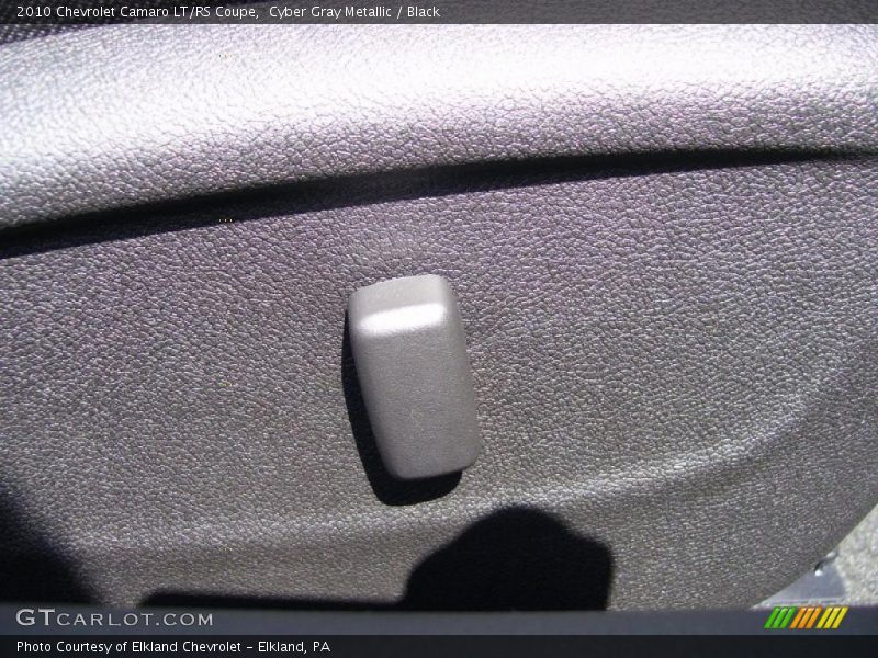 Cyber Gray Metallic / Black 2010 Chevrolet Camaro LT/RS Coupe