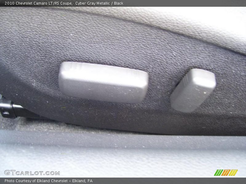 Cyber Gray Metallic / Black 2010 Chevrolet Camaro LT/RS Coupe