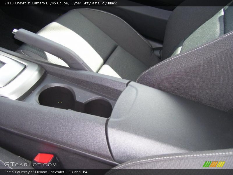 Cyber Gray Metallic / Black 2010 Chevrolet Camaro LT/RS Coupe