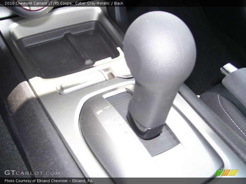 Cyber Gray Metallic / Black 2010 Chevrolet Camaro LT/RS Coupe