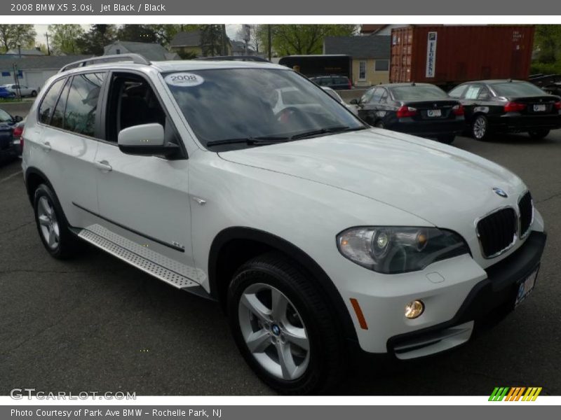 Jet Black / Black 2008 BMW X5 3.0si