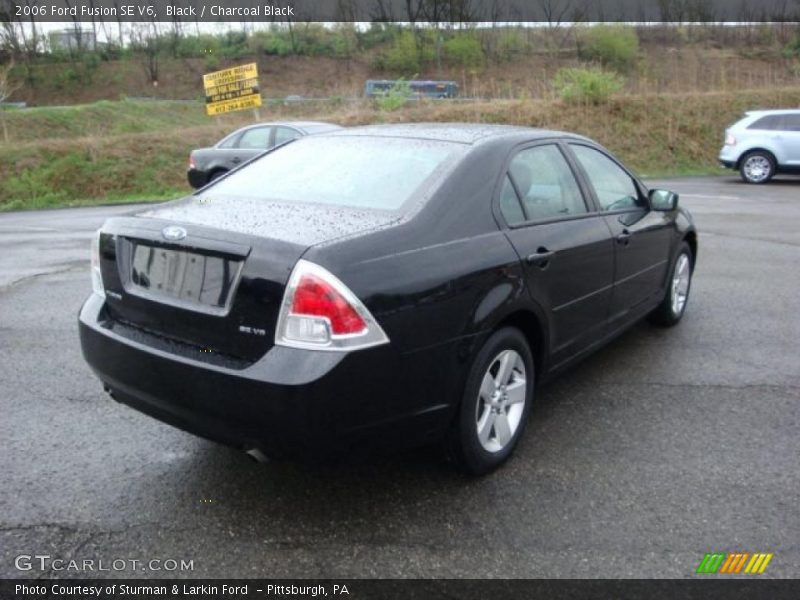 Black / Charcoal Black 2006 Ford Fusion SE V6
