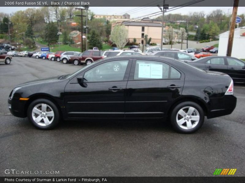 Black / Charcoal Black 2006 Ford Fusion SE V6