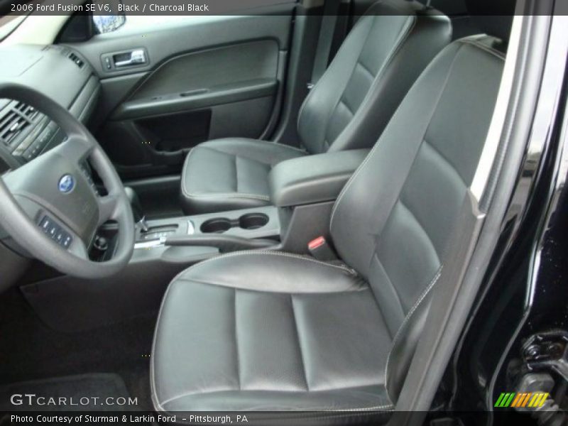 Black / Charcoal Black 2006 Ford Fusion SE V6