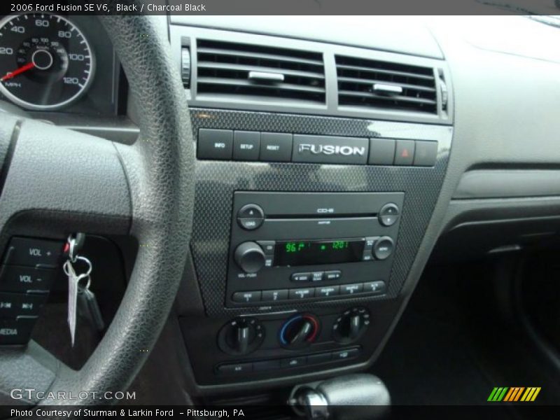 Black / Charcoal Black 2006 Ford Fusion SE V6