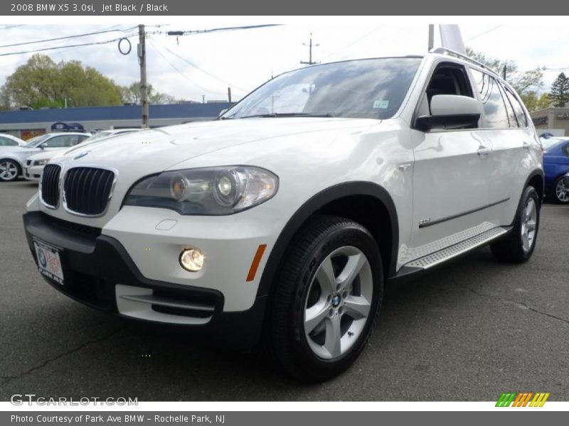 Jet Black / Black 2008 BMW X5 3.0si