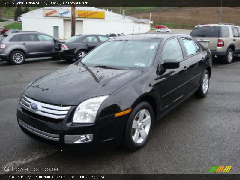 Black / Charcoal Black 2006 Ford Fusion SE V6