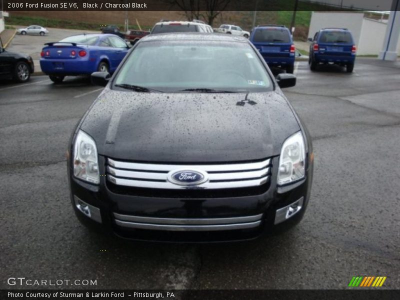 Black / Charcoal Black 2006 Ford Fusion SE V6
