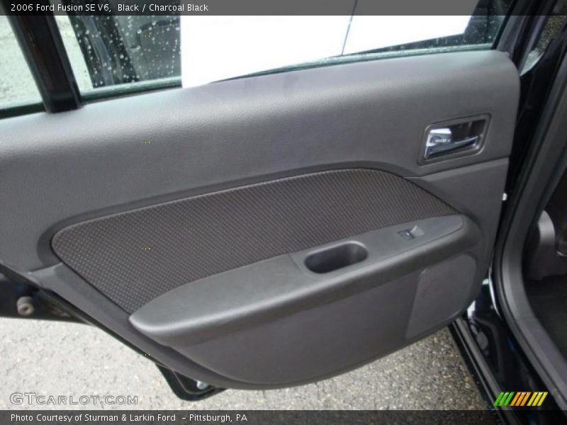 Black / Charcoal Black 2006 Ford Fusion SE V6