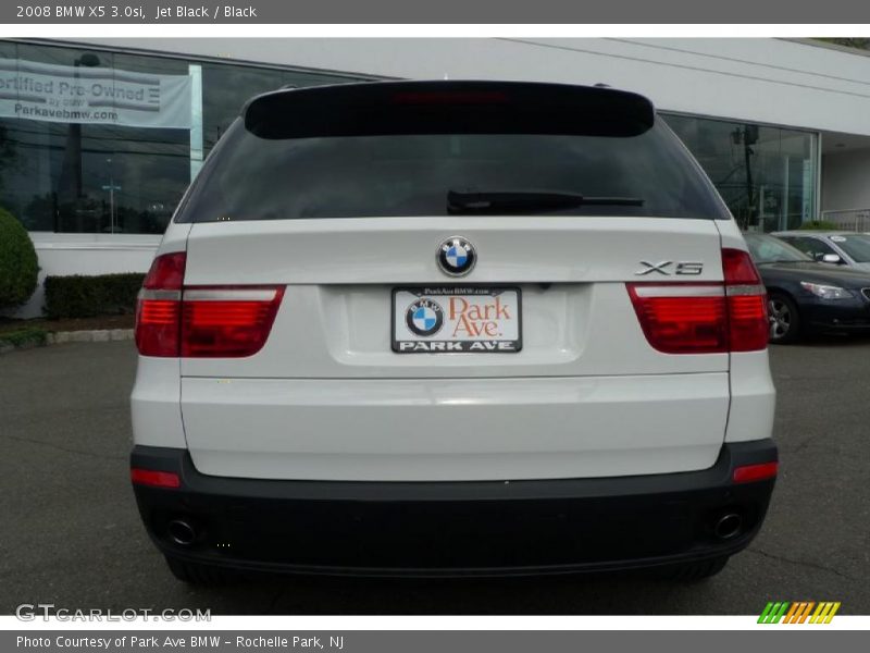 Jet Black / Black 2008 BMW X5 3.0si