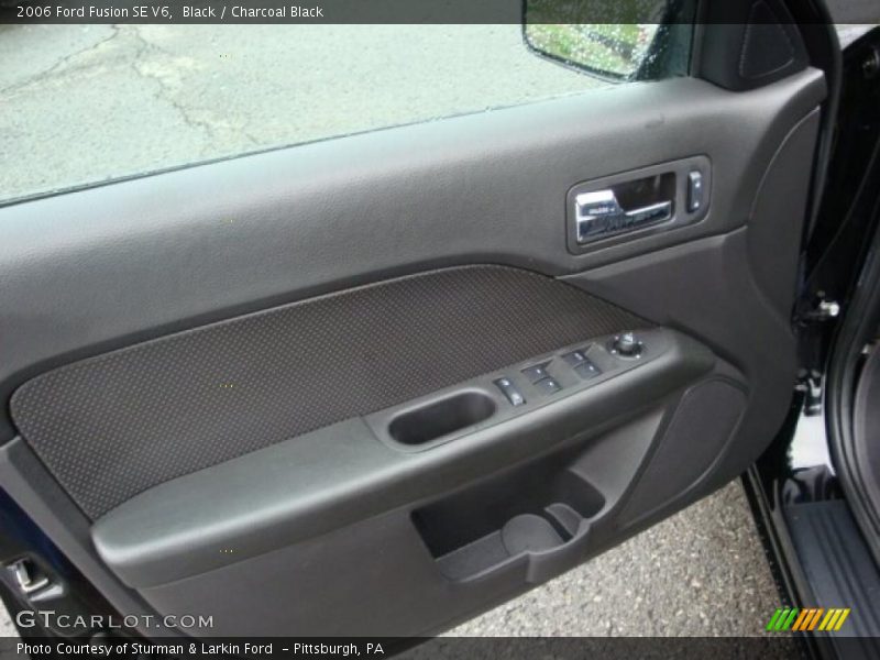 Black / Charcoal Black 2006 Ford Fusion SE V6