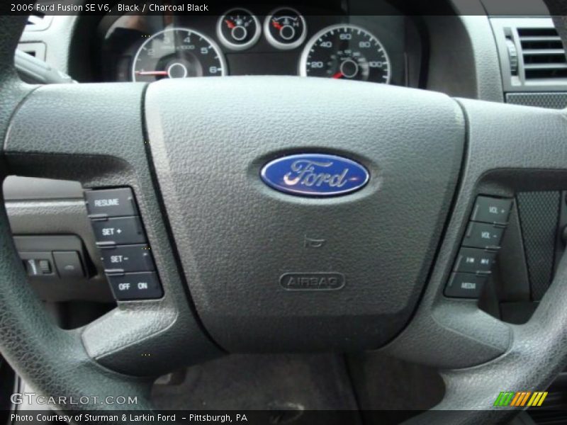 Black / Charcoal Black 2006 Ford Fusion SE V6