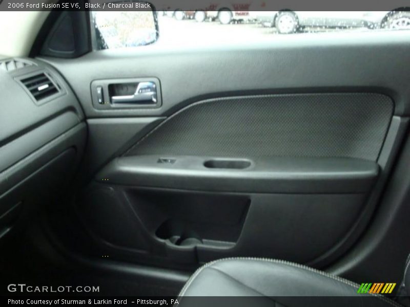 Black / Charcoal Black 2006 Ford Fusion SE V6